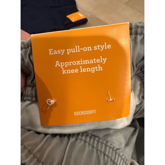 GYMBOREE BOYS 2 PAIR GRAY AND BLUE SHORTS SIZE 8 NEW - Picture 4 of 10